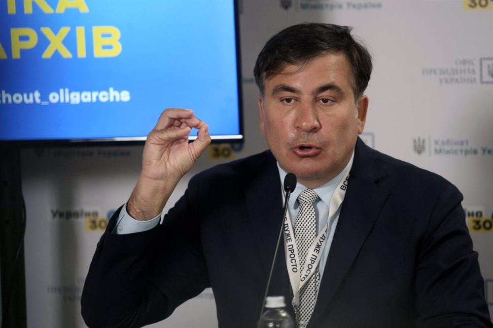 Archivo - El expresidente de Georgia Mijail Saakashvili. Archivo