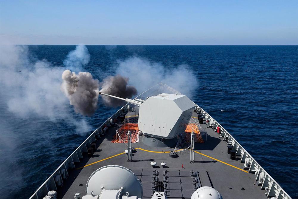 File image of Chinese Navy exercises File