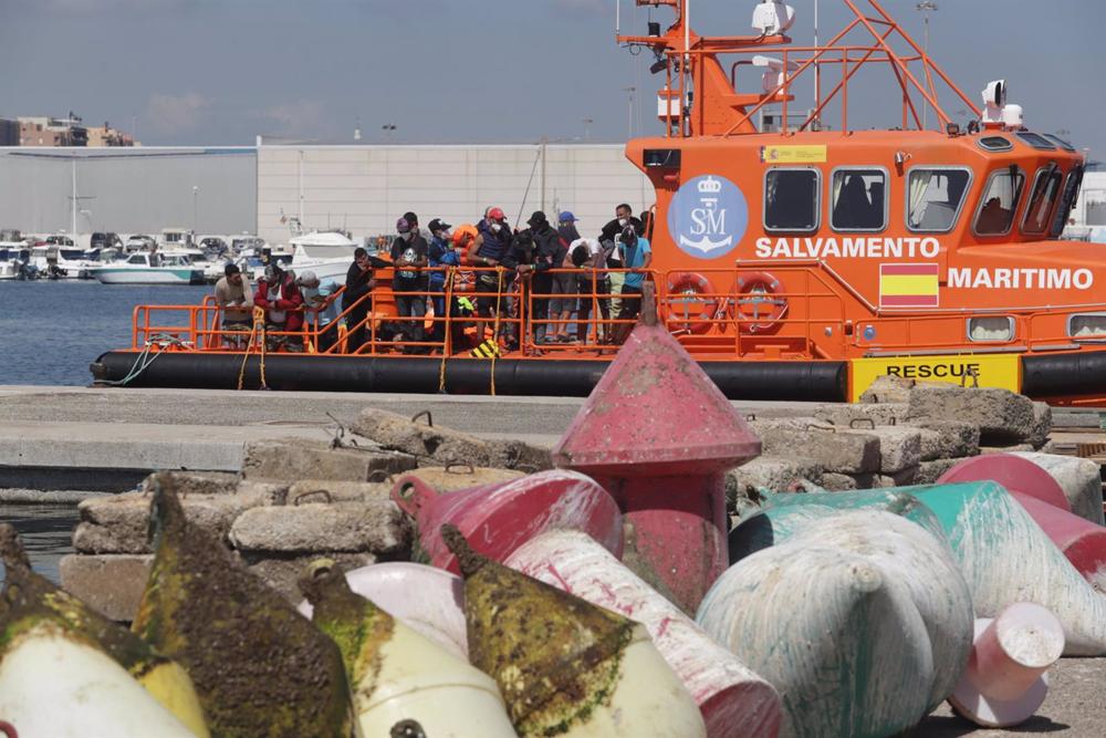 Archivo - Imagen de archivo de un rescate de Salvamento Marítimo Archivo