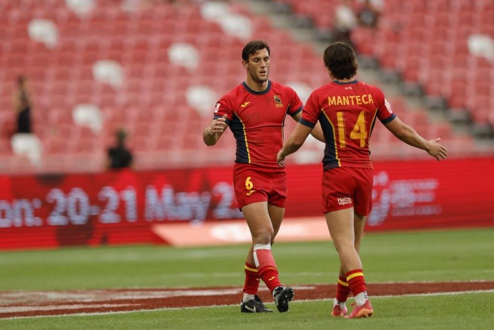 La selección española masculina de rugby seven La