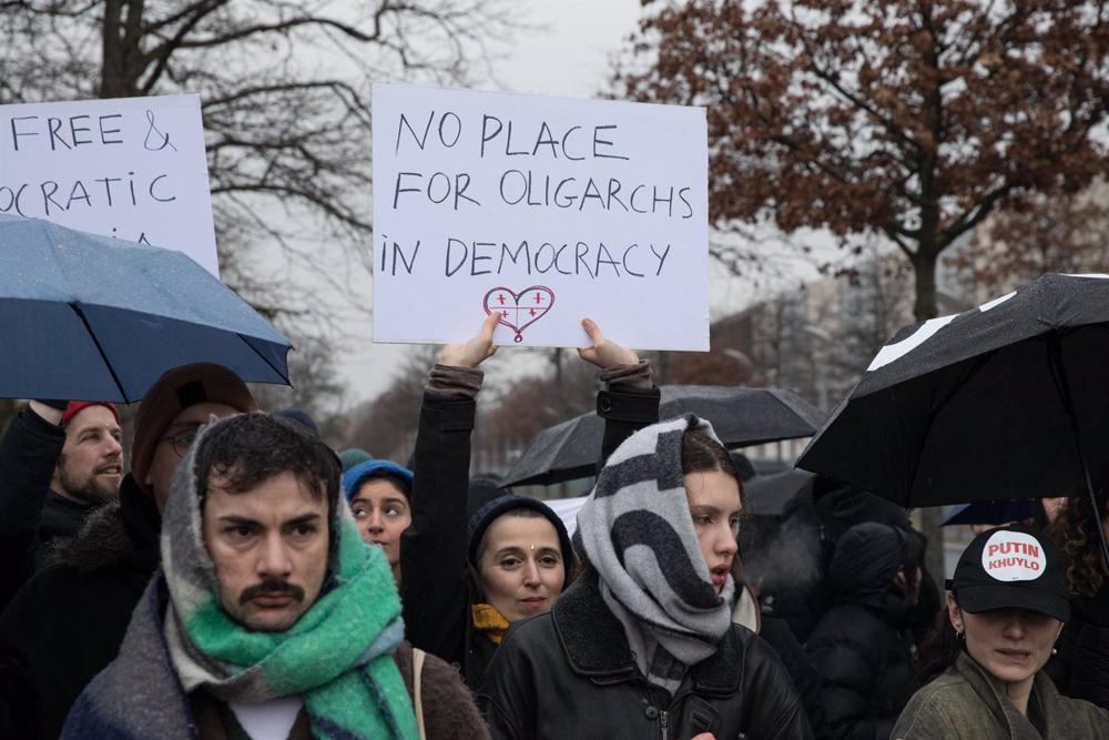 Géorgie.- Des milliers de personnes manifestent contre le gouvernement dans la capitale géorgienne