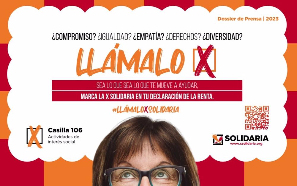 Imagen de la campaña de la 'X solidaria'. Imagen