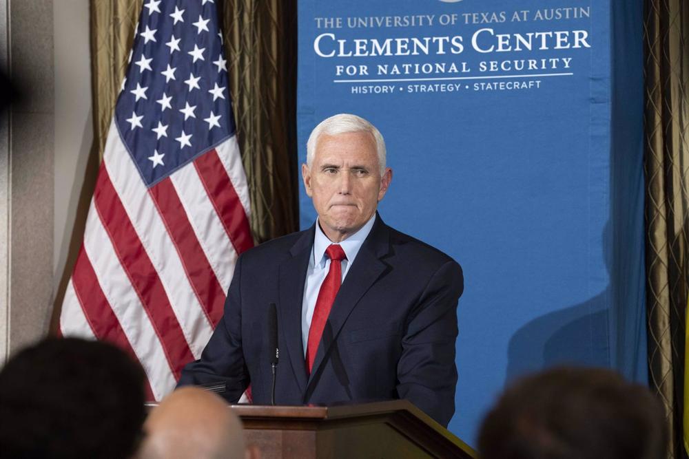 Archivo - El ex vicepresidente de EEUU, Mike Pence Archivo