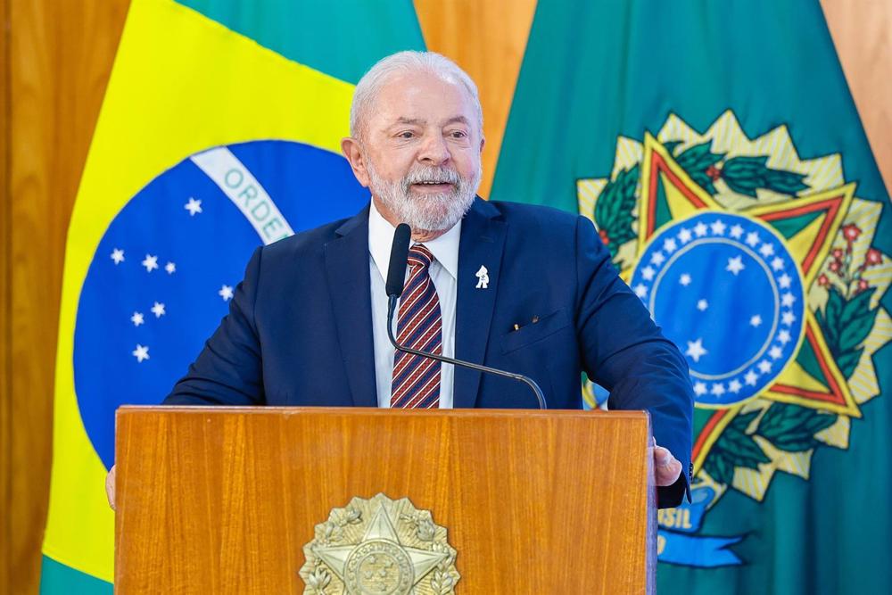 Luiz Inácio Lula da Silva, presidente de Brasil Luiz
