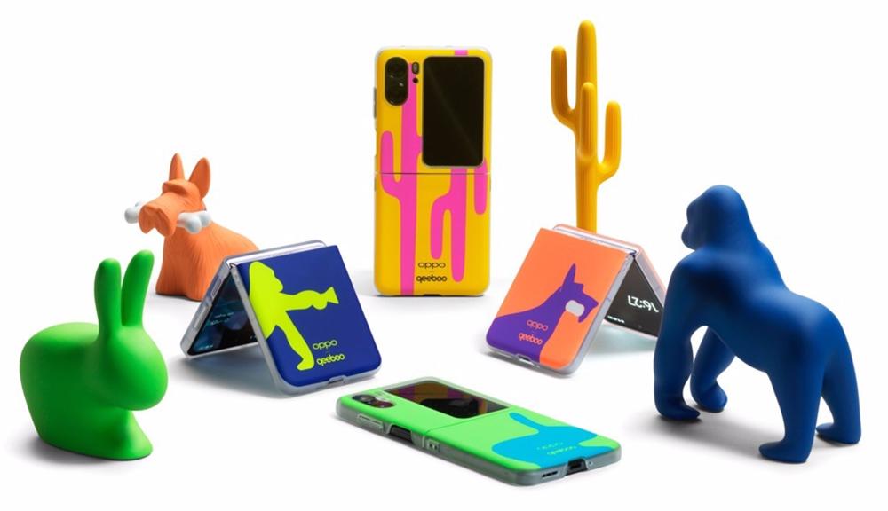 Colección cápsula de fundas y fondos de pantalla para OPPO Find N2 Flip de OPPO y Qeeboo Colección