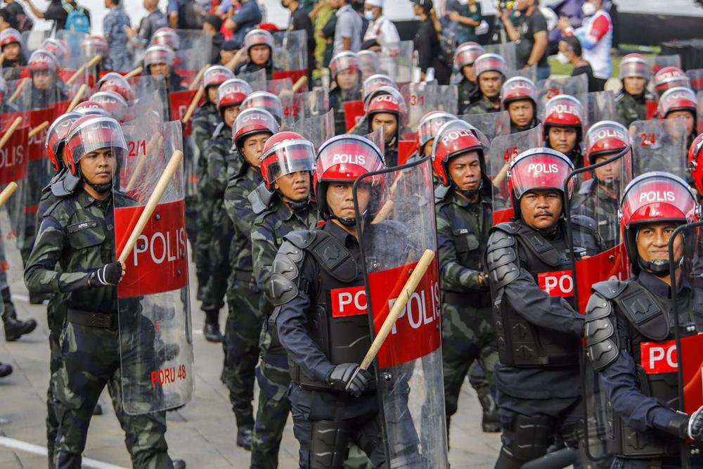 Archivo - Imagen de archivo de la Policía de Malasia. Archivo