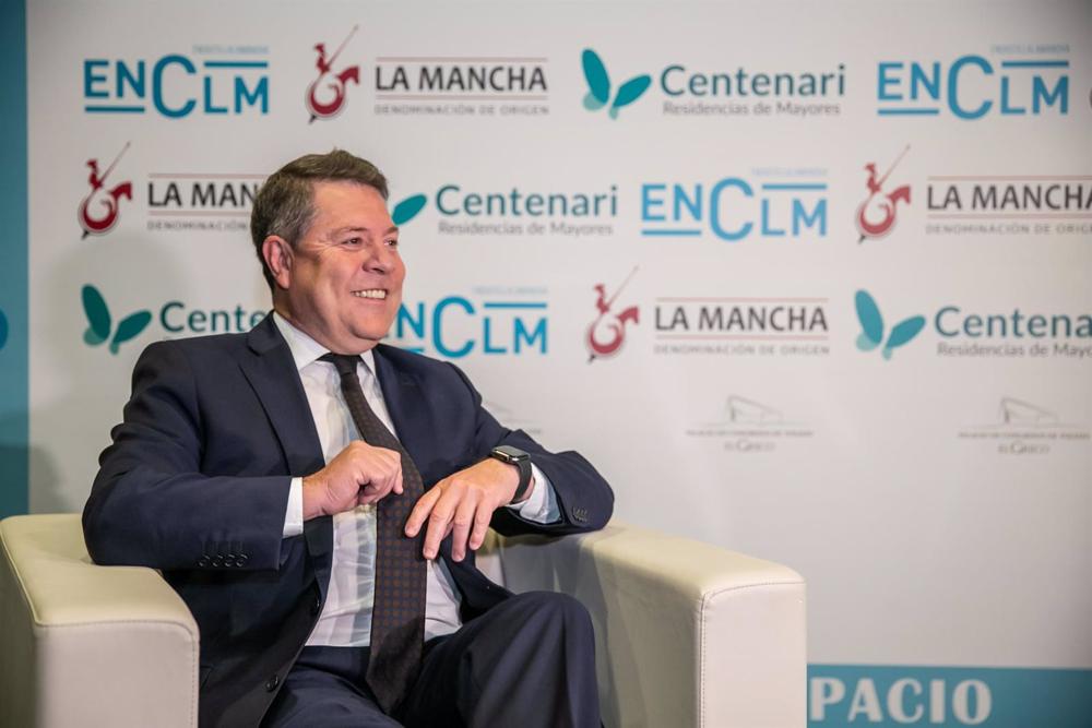 El presidente de Castilla-La Mancha, Emiliano García-Page El