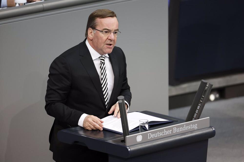 Archivo - El ministro de Defensa de Alemania, Boris Pistorius Archivo