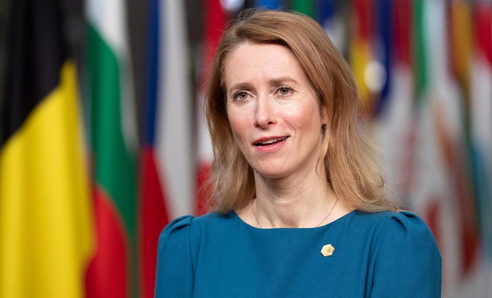 Archivo - La primera ministra de Estonia, Kaja Kallas Archivo