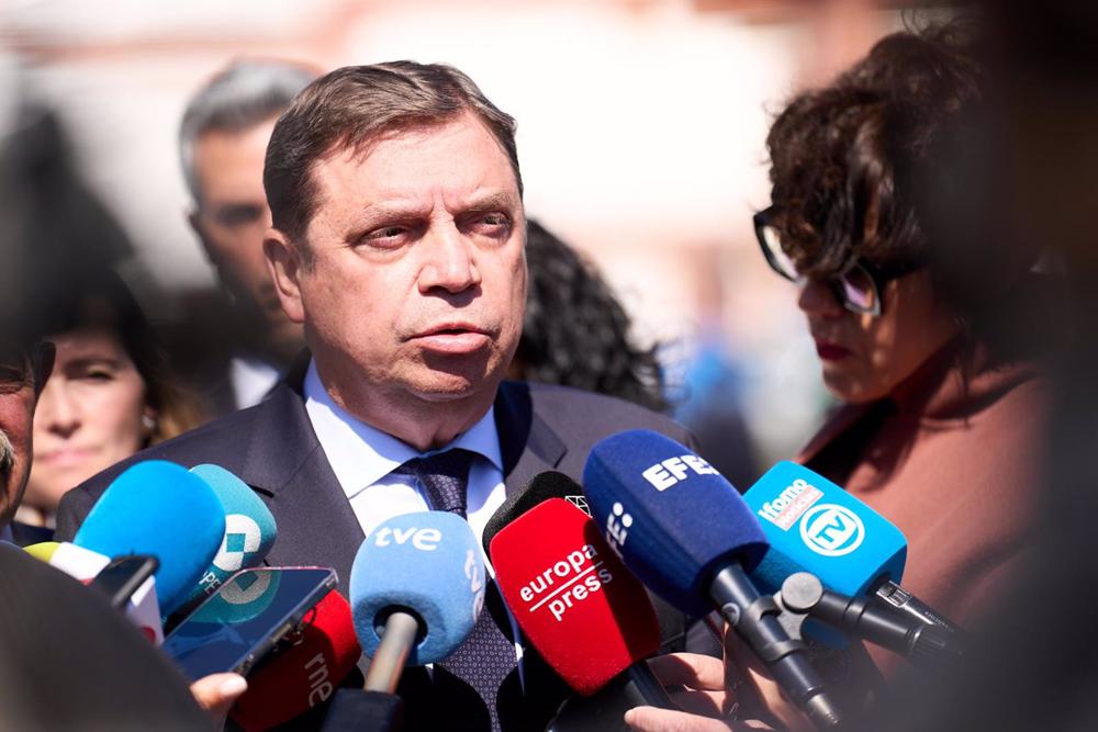 El ministro de Agricultura, Pesca y Alimentación, Luis Planas El