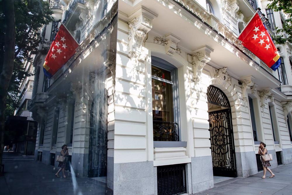 Archivo - Fachada del Ilustre Colegio de Abogados de Madrid (ICAM). Archivo