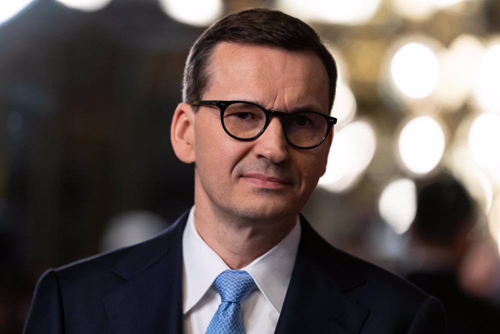 El primer ministro de Polonia, Mateusz Morawiecki El