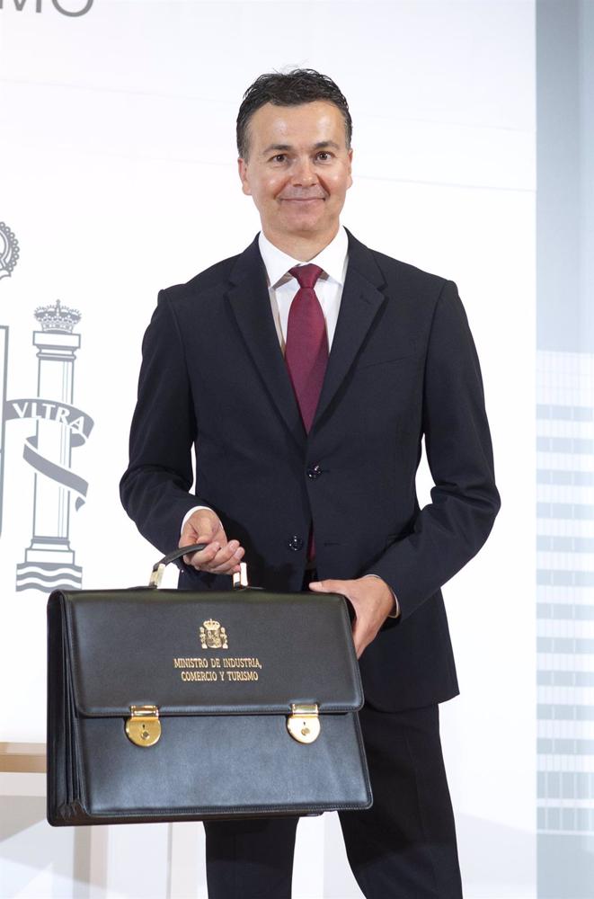 El ministro de Industria, Comercio y Turismo, Héctor Gómez El