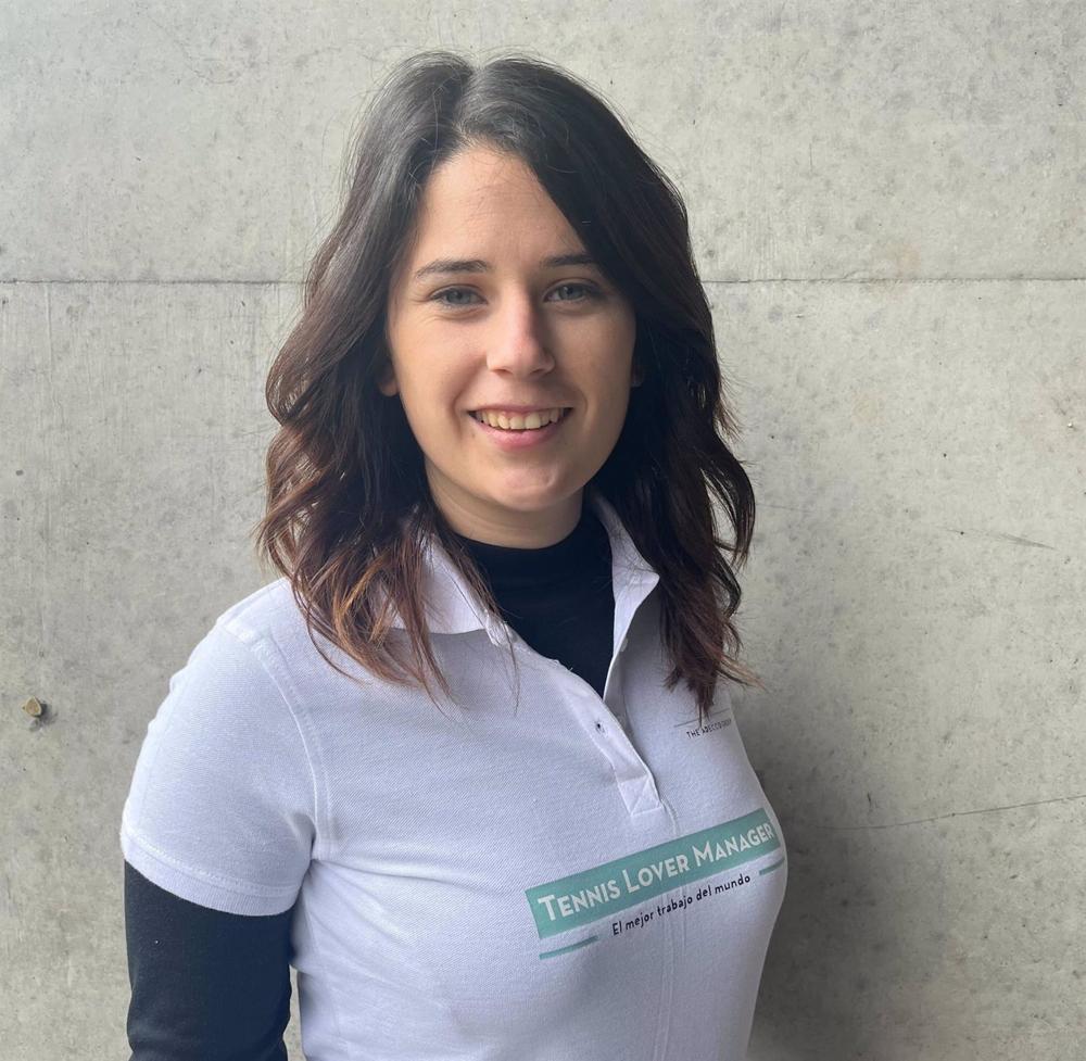 Archivo - Carmen Balmaseda fue la primera Tennis Lover Manager del mundo en el Mutua Madrid Open de 2022. Archivo