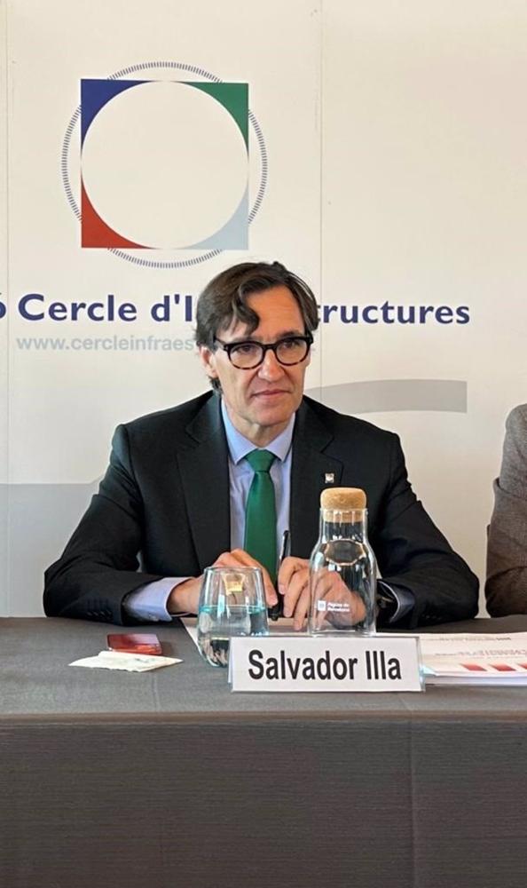 El primer secretario del PSC, Salvador Illa El