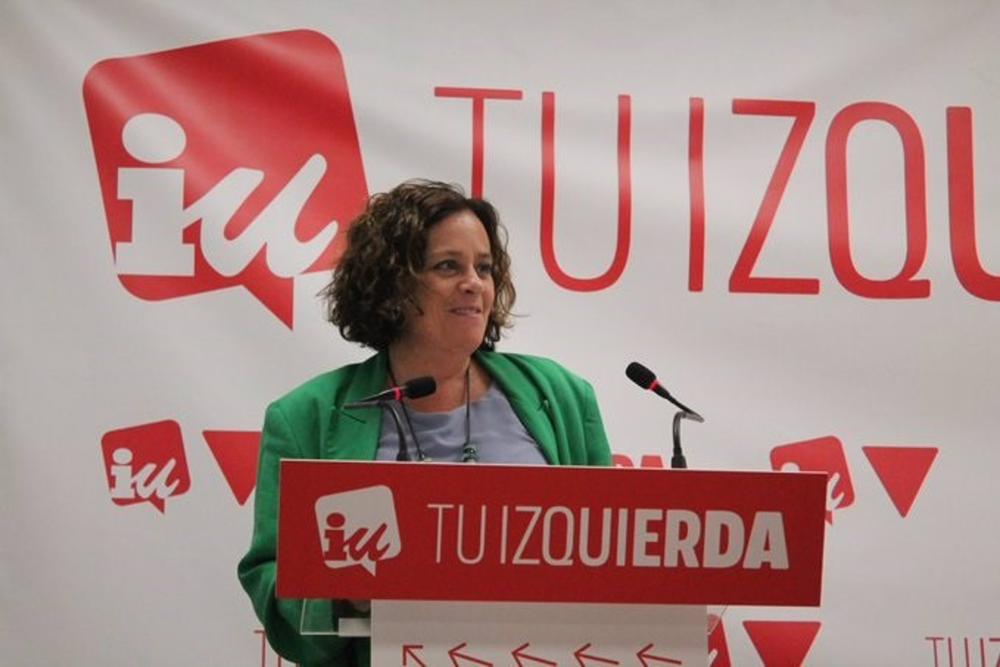 Archivo - La diputada de IU en La Rioja, Henar Moreno. Archivo