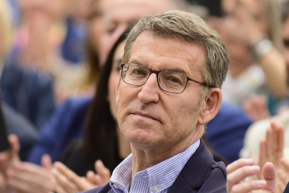 El presidente del Partido Popular, Alberto Núñez Feijóo El