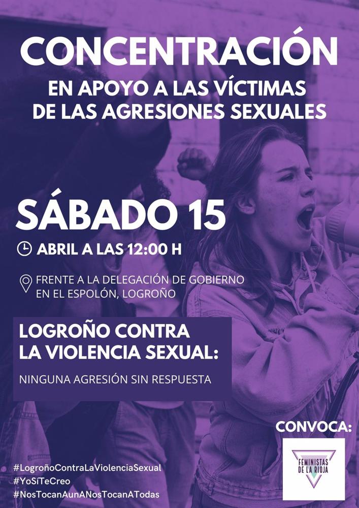 Concentración contra las agresiones sexuales Concentración