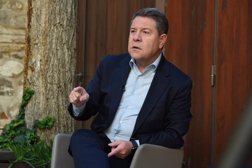 El presidente de Castilla-La Mancha, Emiliano García-Page. El