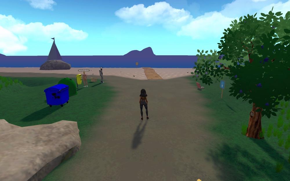 Actividad en el metaverso de Caixabank Actividad