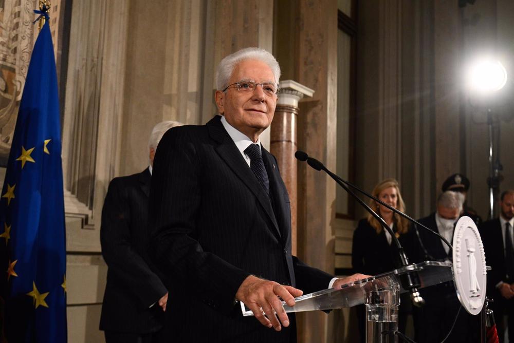 Italy’s President, Sergio Mattarella, calls for a new EU asylum policy