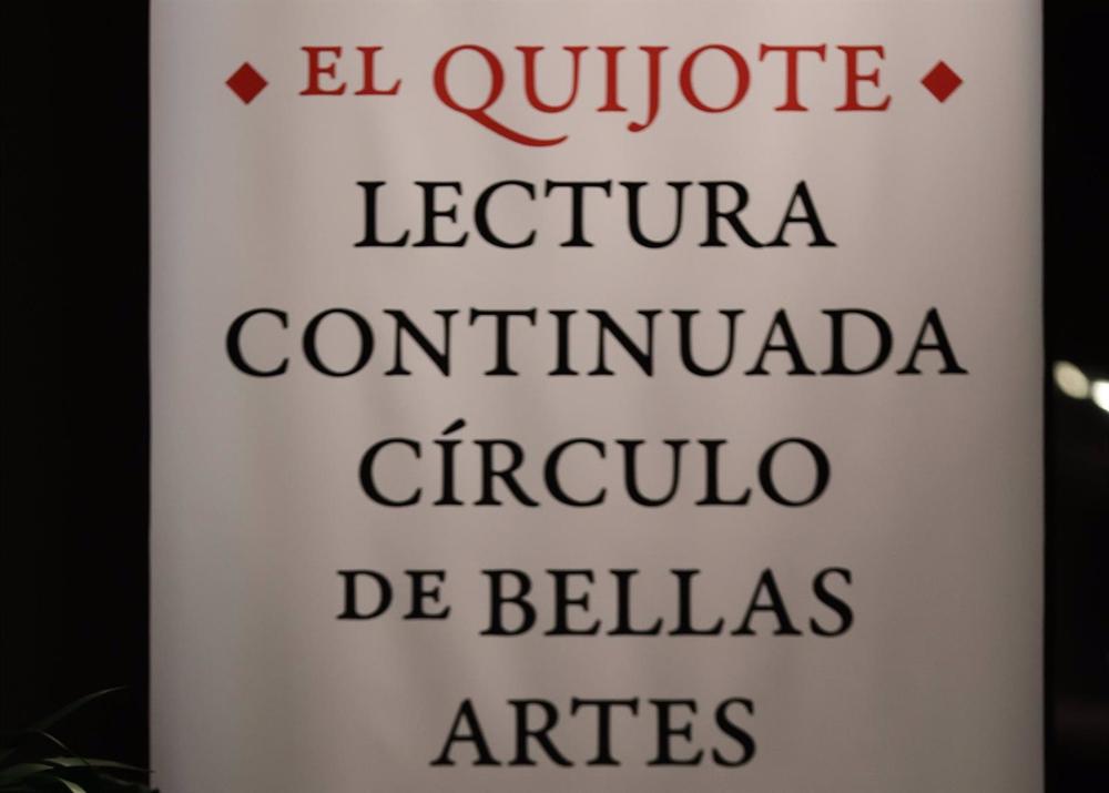Imagen de archivo de Lectura continuada de El Quijote, en el Círculo de Bellas Artes, en Madrid Imagen