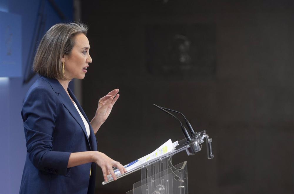 La portavoz del PP en el Congreso, Cuca Gamarra La