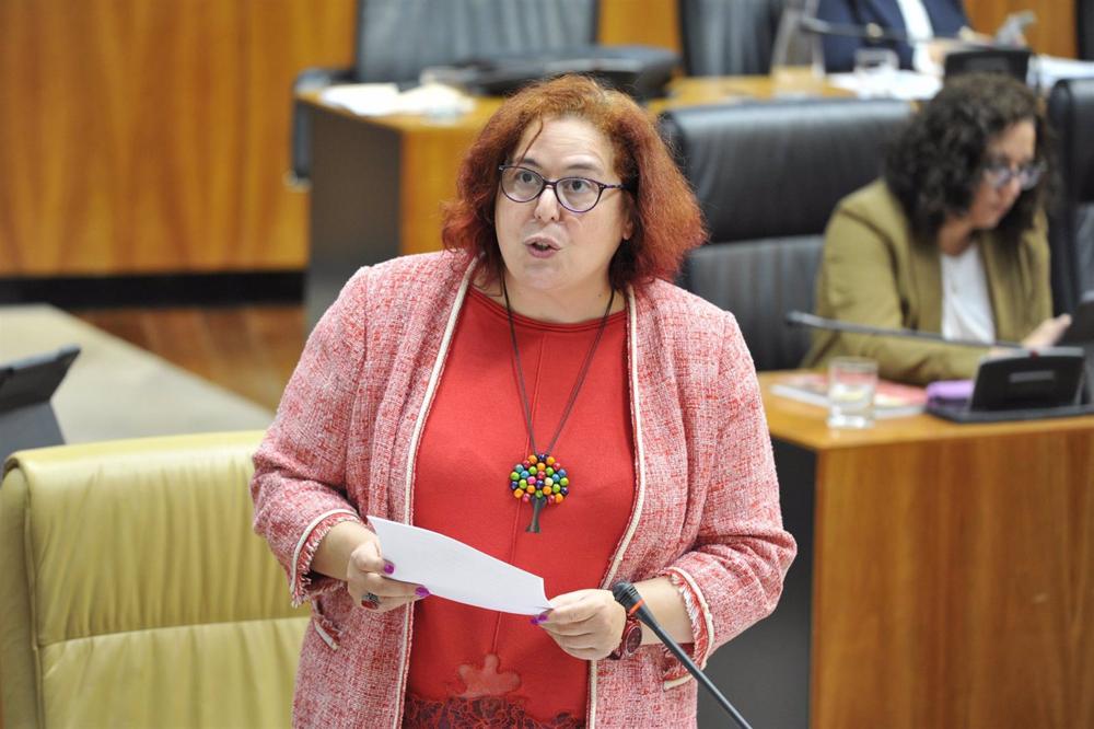 Archivo - La consejera de Agricultura, Begoña García Bernal, comparece en el pleno de la Asamblea. Archivo. Archivo