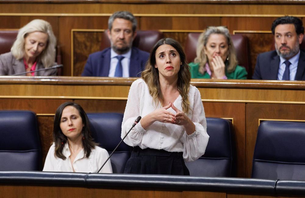 La ministra de Igualdad, Irene Montero La