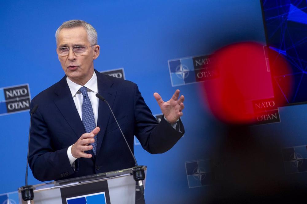 Jens Stoltenberg makes surprise visit to Kiev, first since invasion began