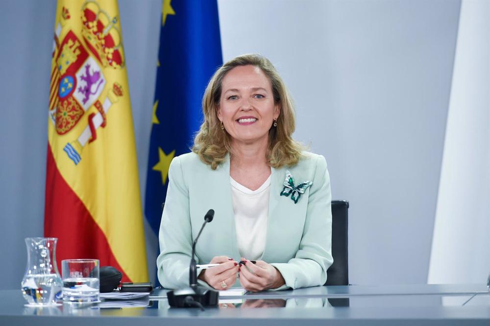 La vicepresidenta primera y ministra de Asuntos Económicos y Transformación Digital del Gobierno de España, Nadia Calviño. La