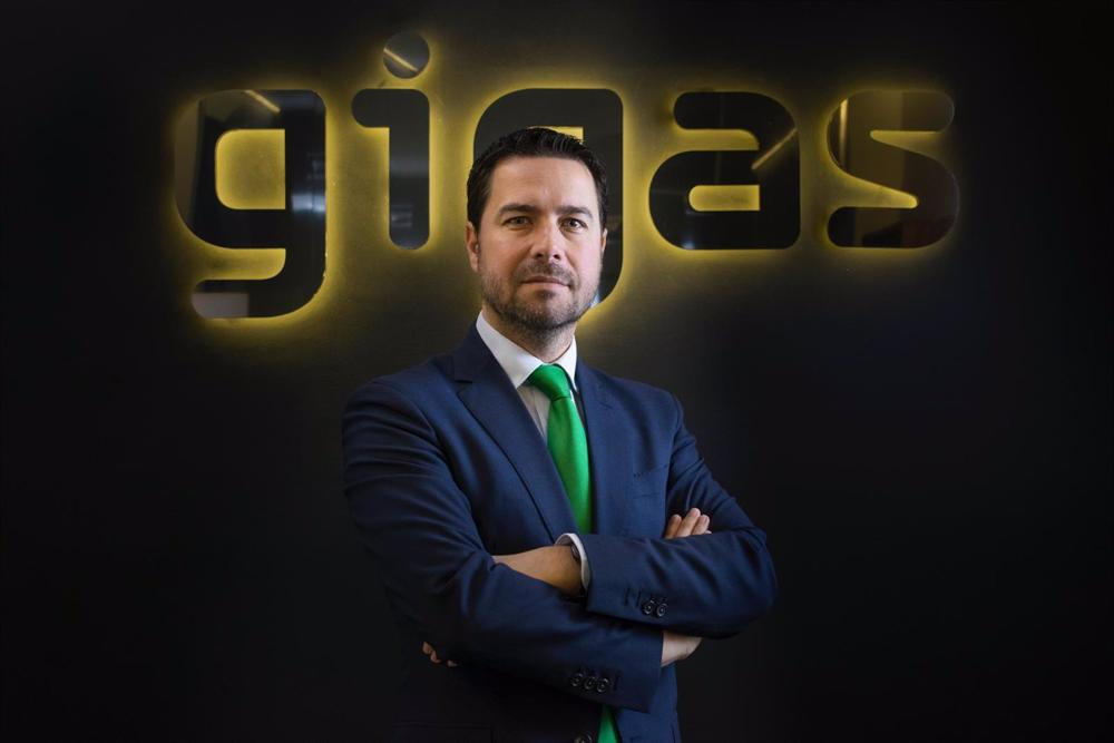 Archivo - El consejero delegado de Gigas, Diego Cabezudo. Archivo