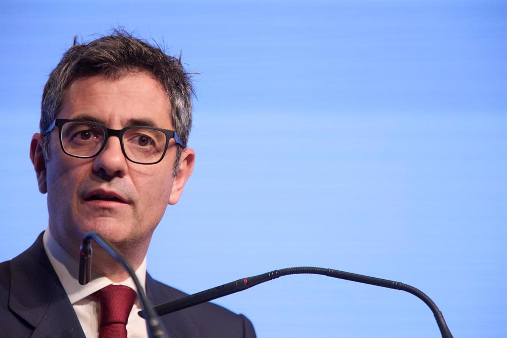 El ministro de la Presidencia, Relaciones con las Cortes y Memoria Democrática, Félix Bolaños El