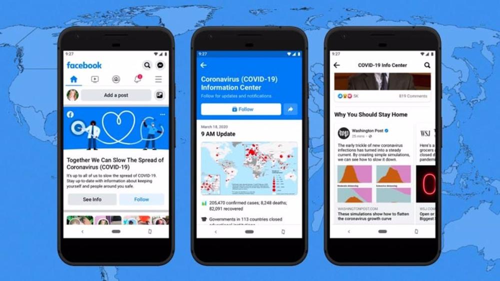 Centro de Información sobre Covid-19 en Facebook Centro