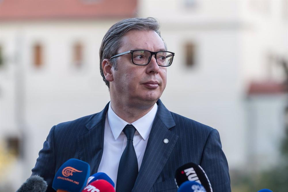 Archivo - El presidente de Serbia, Aleksandar Vucic Archivo