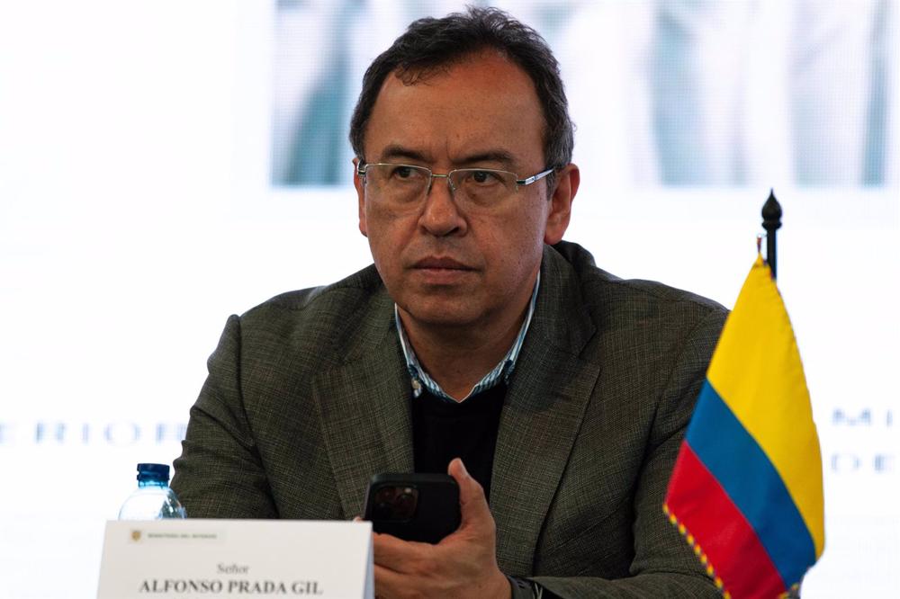 El ministro del Interior de Colombia, Alfonso Prada. El