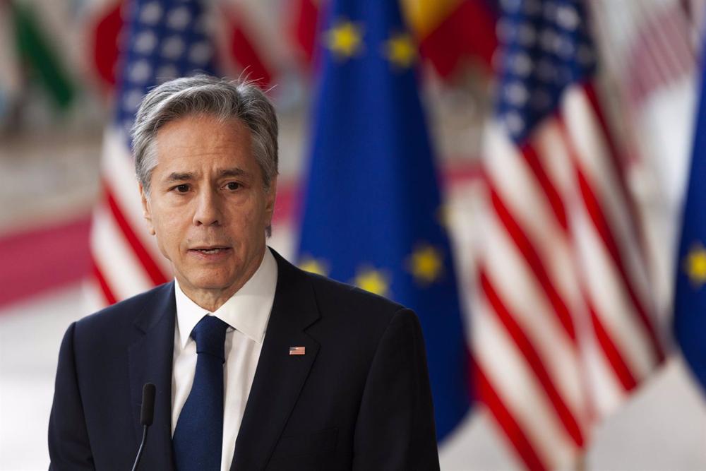 El secretario de Estado de EEUU, Anthony Blinken El