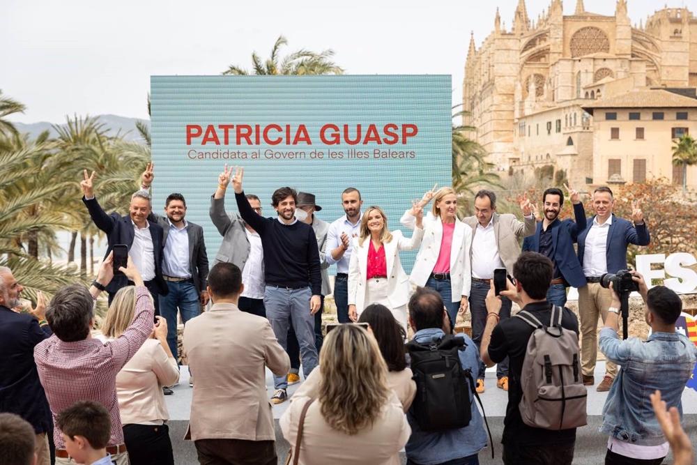 Acto de presentación de la candidatura de Patricia Guasp a la presidencia del Govern en Dalt Murada. Acto