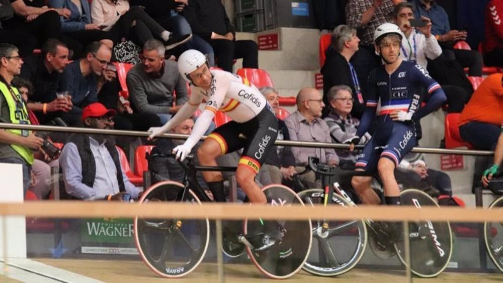 Sebastián Mora finaliza séptimo en el omnium de la Copa de las Naciones de Pista de Milton Sebastián