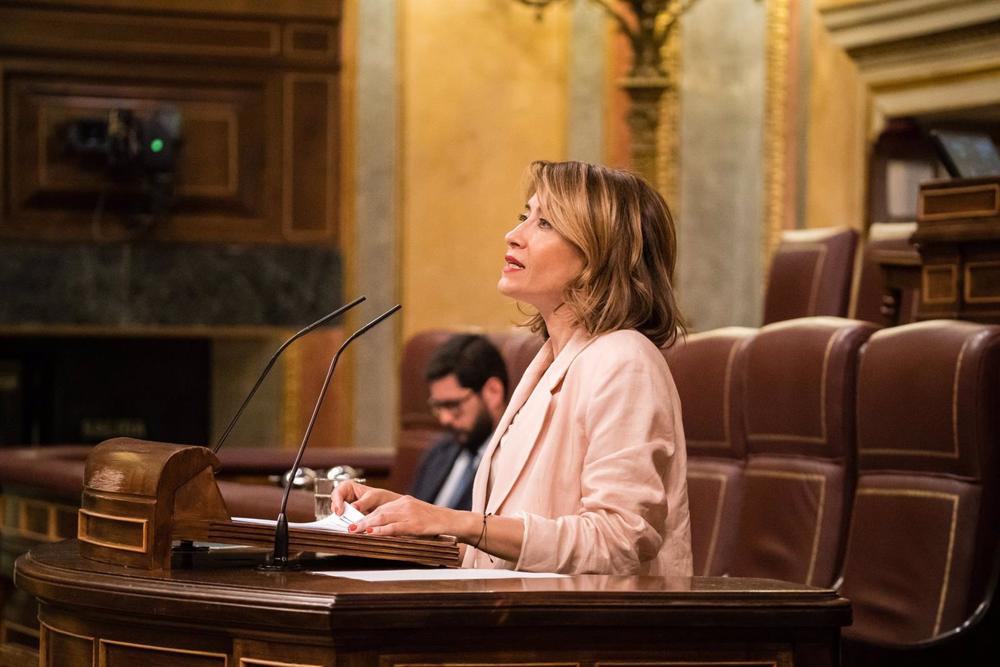 La ministra de Transporte, Movilidad y Agenda Urbana, Raquel Sánchez La
