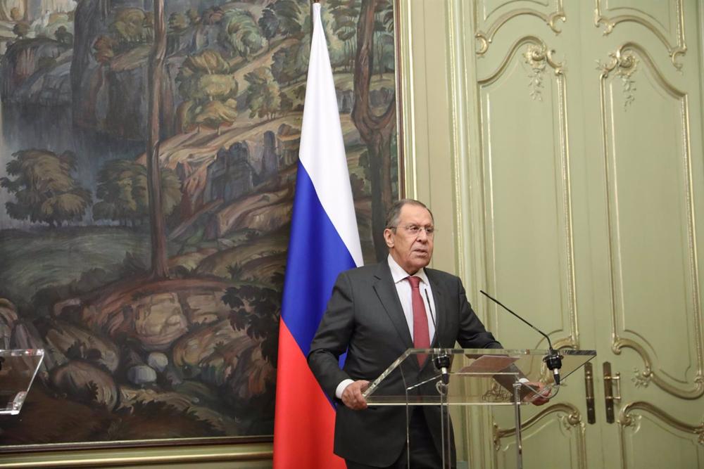 El ministro de Exteriores de Rusia, Sergei Lavrov El