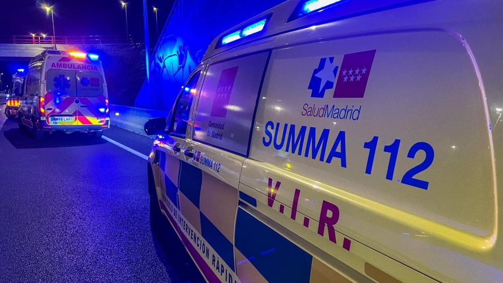 Muere un motorista de 31 años al caerse por un puente en Pozuelo de Alarcón, Madrid Muere