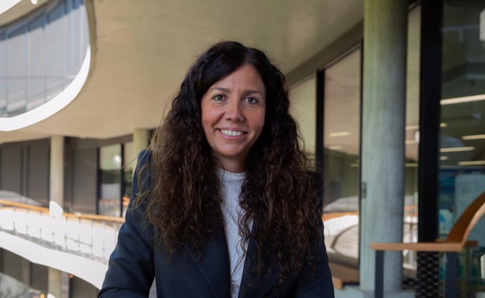 La responsable de la nueva unidad 'Financial Crime Prevention' en BBVA, Natalia Ortega. La