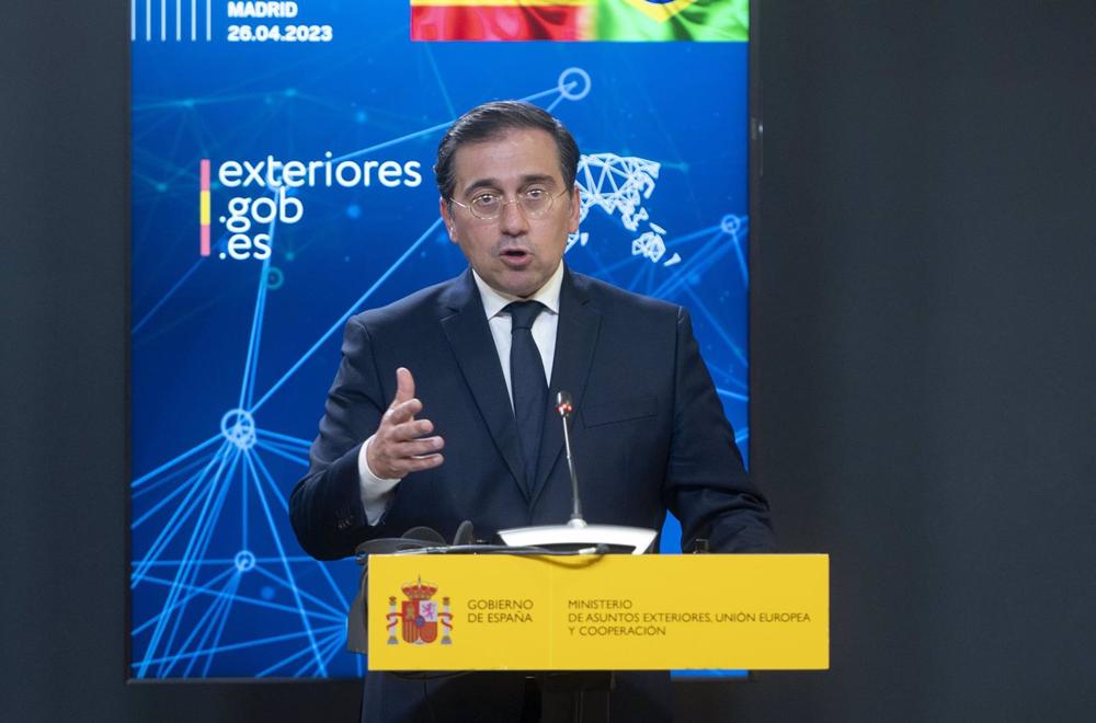 El ministro de Asuntos Exteriores, Unión Europea y Cooperación, José Manuel Albares El