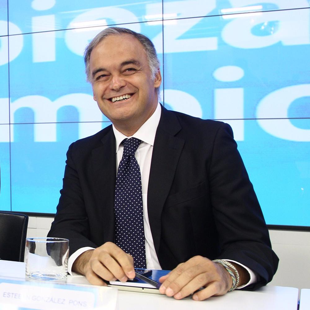 Archivo - Esteban González Pons en Génova Archivo