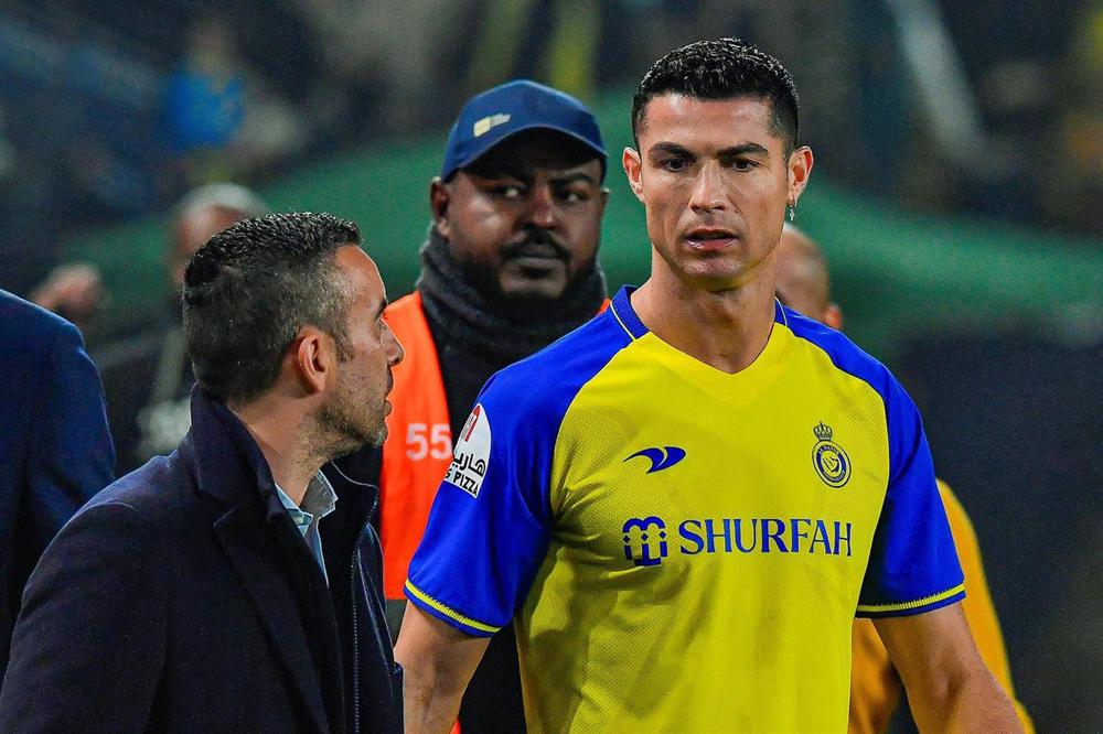 Archivo - El portugués Cristiano Ronaldo, en su presentación con el Al-Nassr FC saudí. Archivo