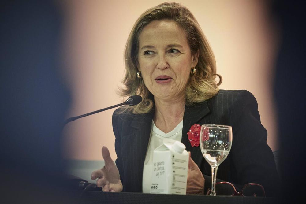 La vicepresidenta primera y ministra de Economía y Transformación Digital, Nadia Calviño La