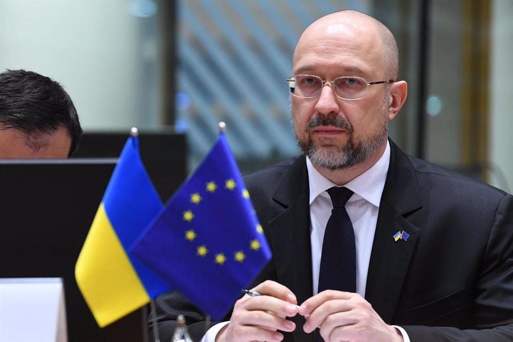 Archivo - El primer ministro ucraniano, Denis Shmigal Archivo