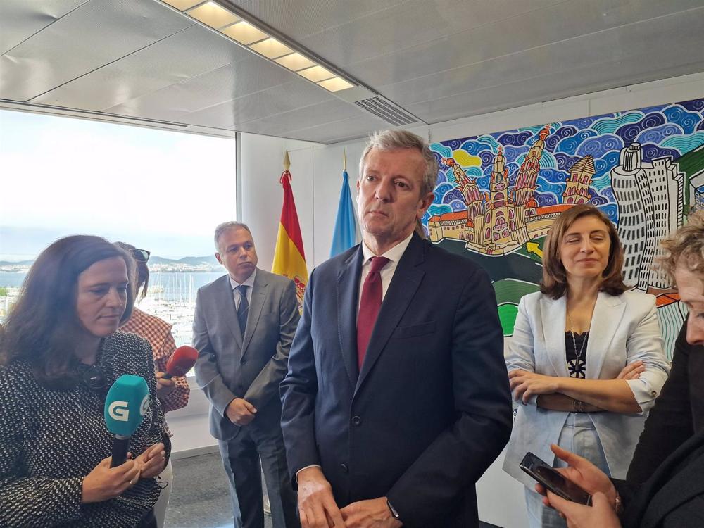 El presidente de la Xunta, Alfonso Rueda. El