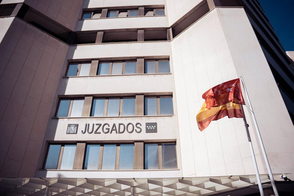 El edificio de los Juzgados de Plaza de Castilla. El
